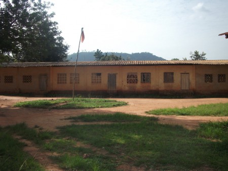 Façade de l'école privée catholique de soakpé-douêdy 
